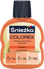 ŚNIEŻKA COLOREX універсальний фарбник, 21 - оранжевий