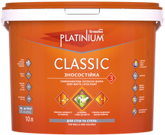 ŚNIEŻKA PLATINIUM® CLASSIC - зносостійка глибокоматова фарба, 10 л