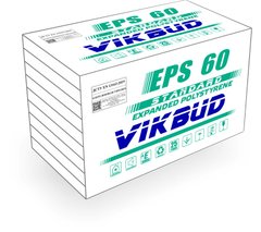 VIKBUD EPS 60 - STANDARD, 40мм пінопласт