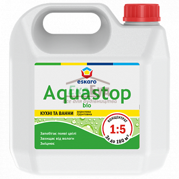 Eskaro Aquastop Bio, 1л, антиплесневая грунтовка