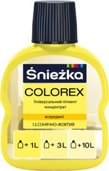 ŚNIEŻKA COLOREX універсальний фарбник, 12 - сонячно жовтий