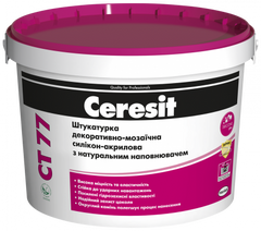 Ceresit CT-77  штукатурка декоративно-мозаичная полимерная. CHILE 1